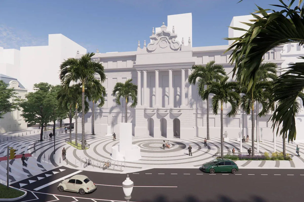 USP e Prefeitura de SP firmam acordo para remodelar largo São Francisco e calçadas do entorno