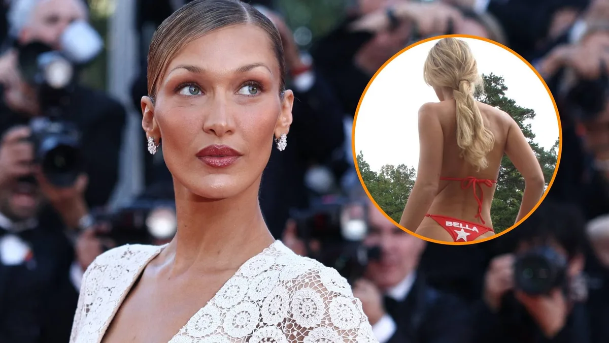 Bella Hadid lució un diminuto bikini rojo con el número 30 para celebrar su cumpleaños