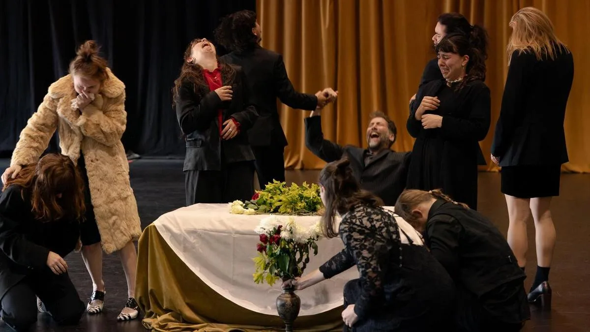 Dance of death is a disco as world premiere looms