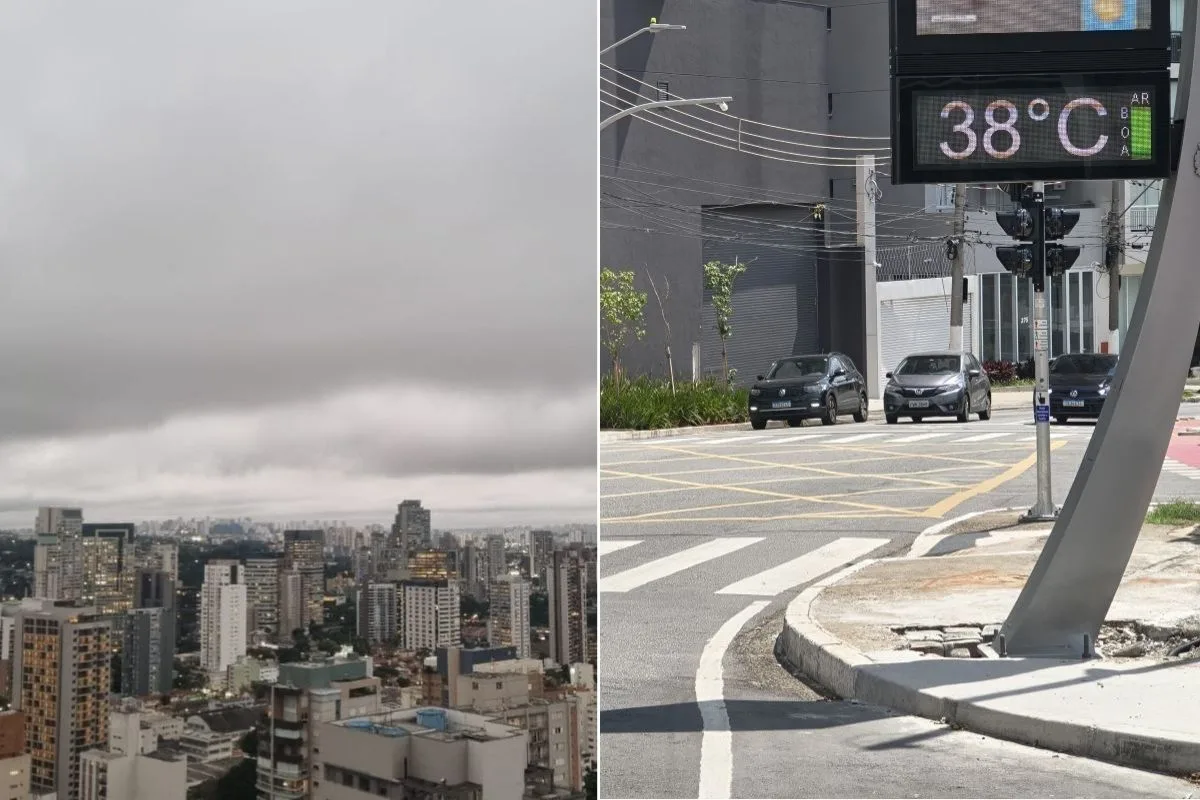 "Gangorra térmica": temperatura vai de 22ºC a 38ºC em SP nos próximos dias