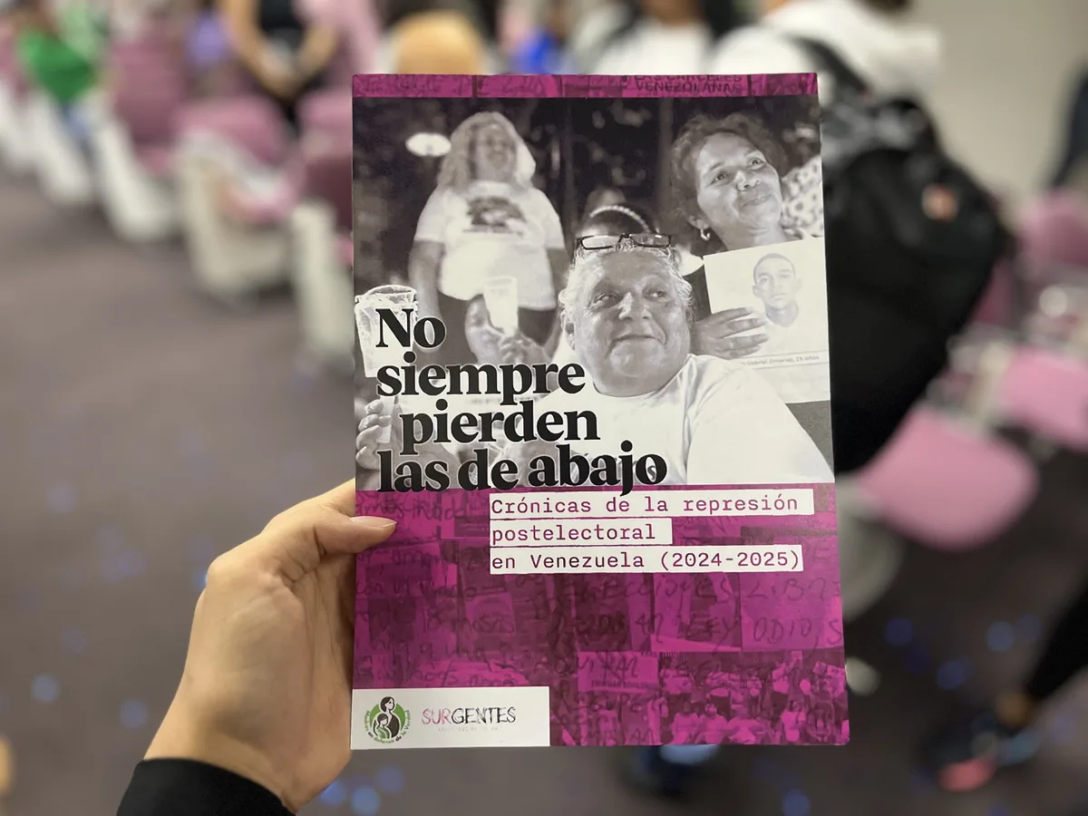 Madres y activistas presentan libro que documenta la represión poselectoral del 28 de julio de 2024