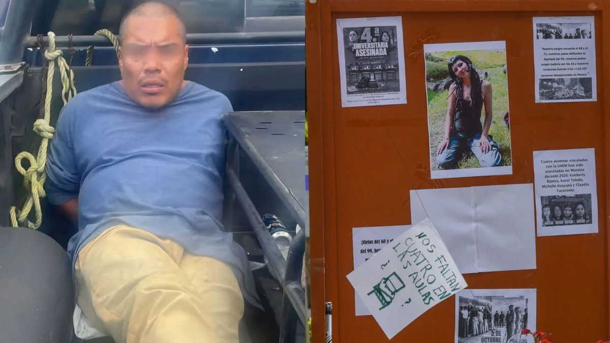 “El Trompas”, presunto feminicida de estudiante española en Cuautla, se rapó para evadir a las autoridades: confesó no recordar el crimen