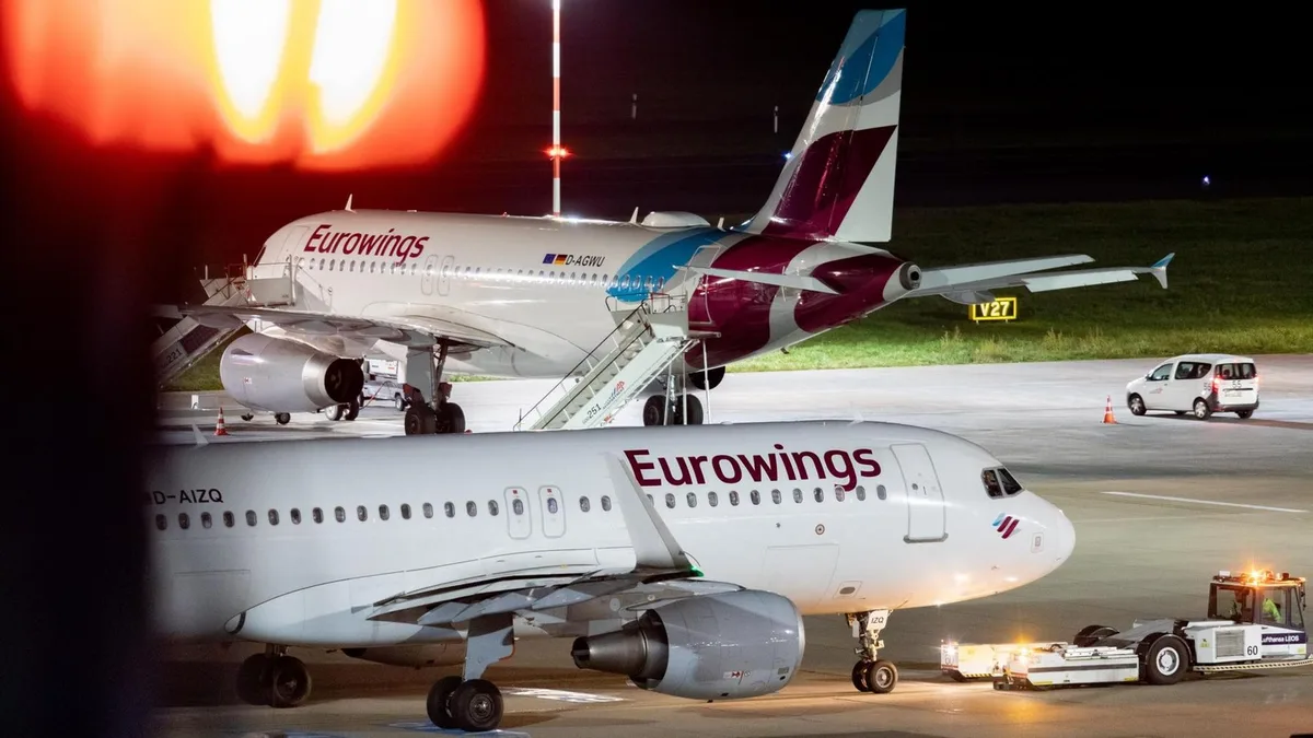 Luftverkehr - Rauch in Eurowings-Flieger: Sicherheitslandung in Düsseldorf