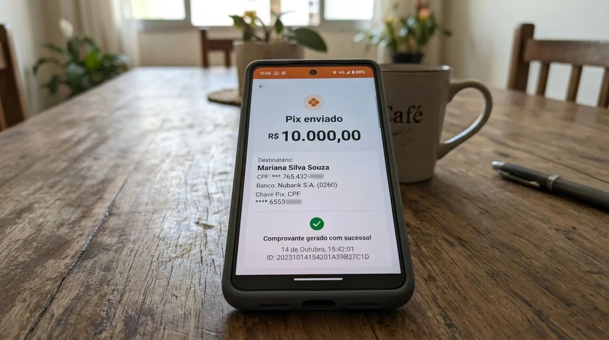 Homem faz PIX errado no valor de R$ 10.000, recebedor se nega a devolver e, ao entrar em contato com o banco, descobre que há uma forma de reaver o dinheiro sem precisar entrar na justiça