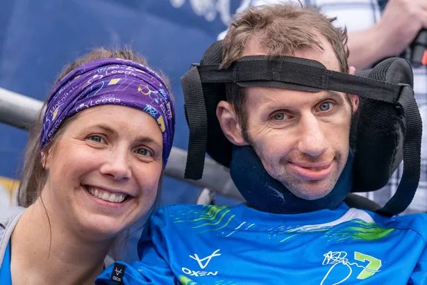 Rob Burrow’s widow says ‘no one will take his place’ as she shares how he prepared their children for grief