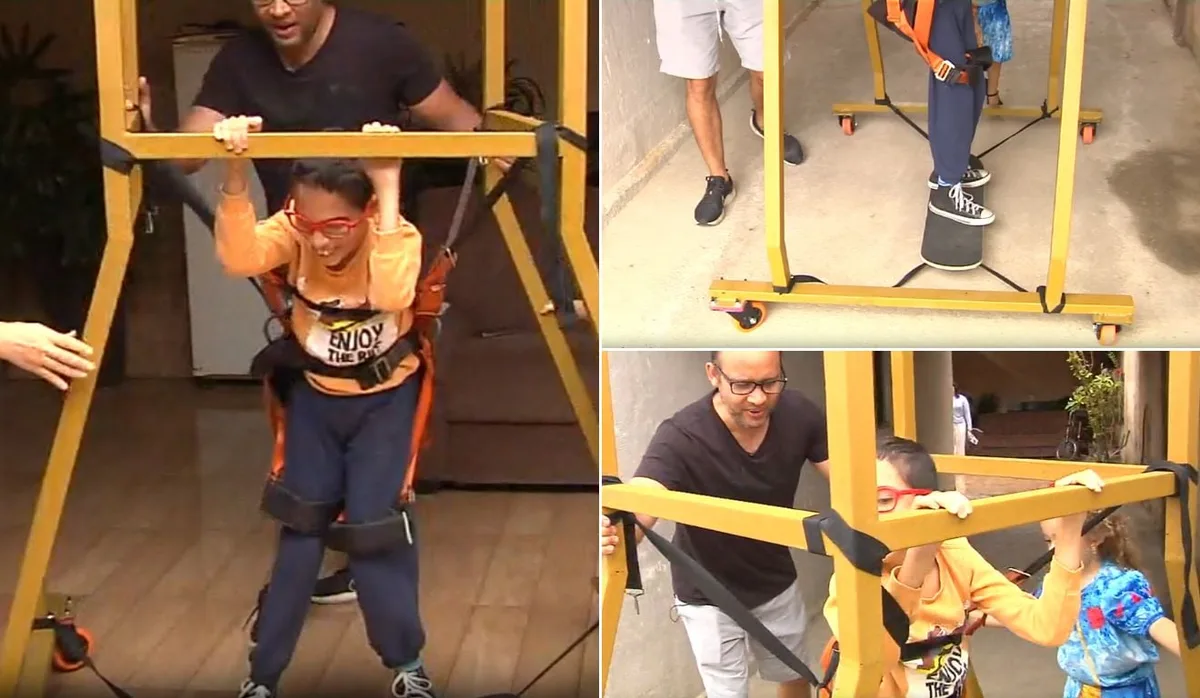 Pai adapta skate para filho com deficiência e transforma sonho em realidade no ES