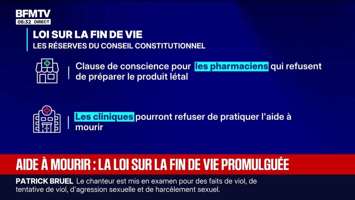 Aide à mourir: la loi sur la fin de vie promulguée après des années de débats
