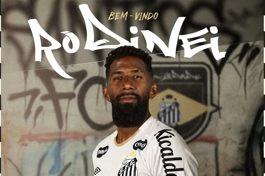 Santos anuncia a contratação do lateral Rodinei, ex-Flamengo e Olympiacos