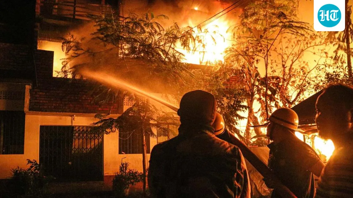Manipur violence: Electric lineman shot dead, 24 houses set ablaze