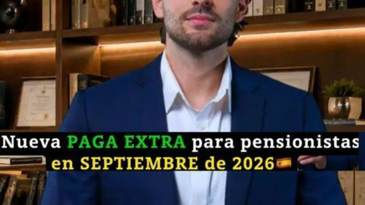 Los pensionistas no cobrarán una nueva paga extra en septiembre de 2026: es un complemento de 2021 actualizado este año