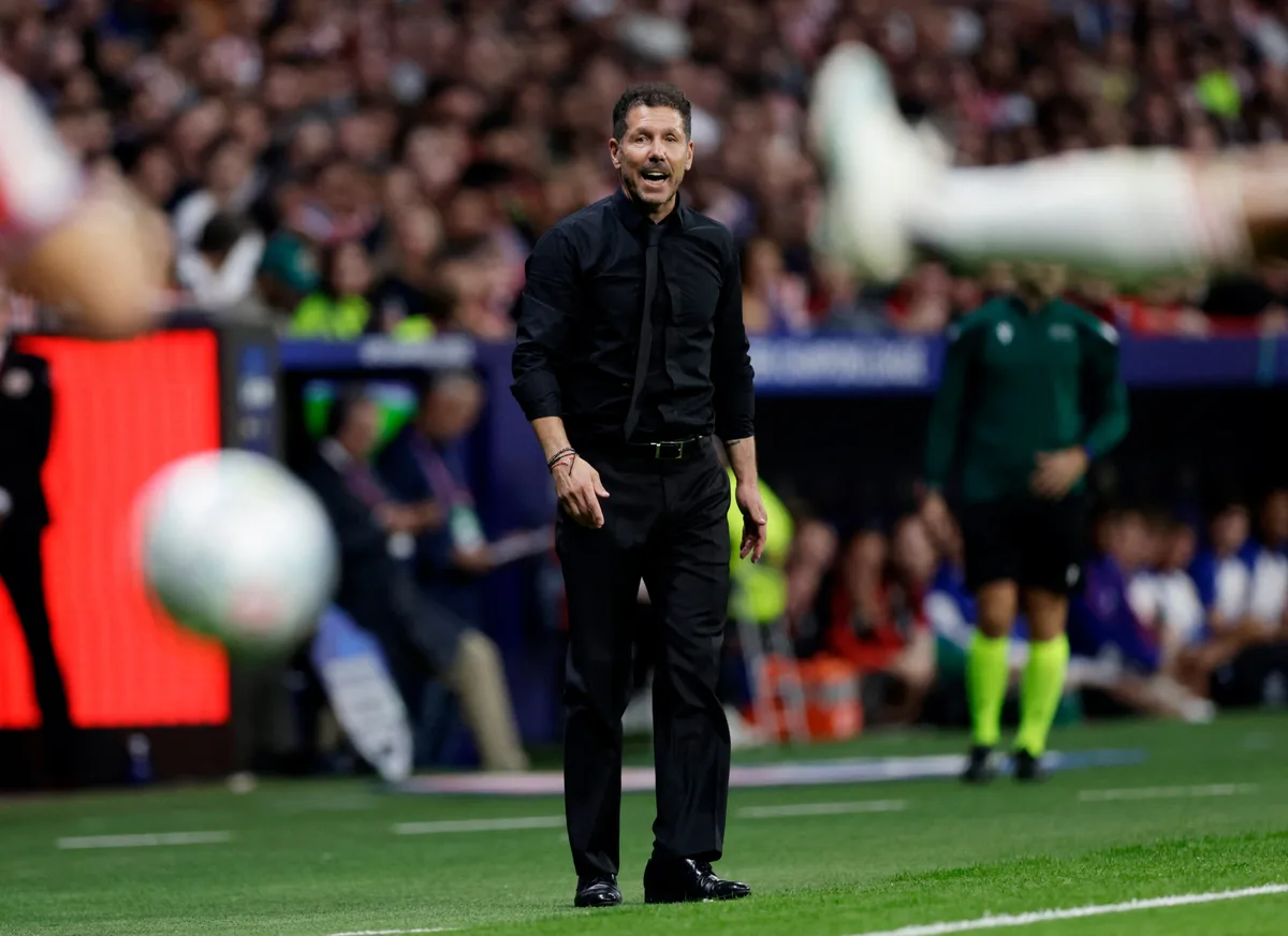 Simeone: “Barrios necesita alinearse con el gol”