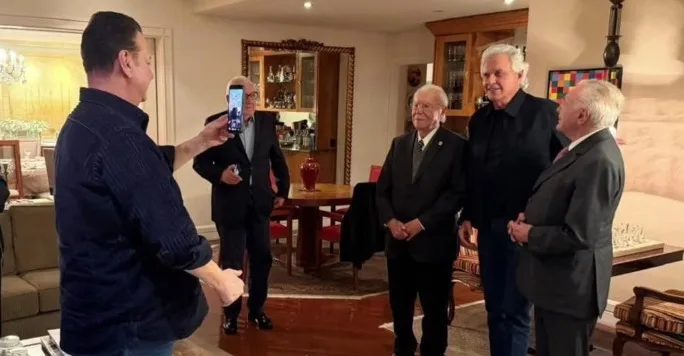 Ronaldo Caiado faz aceno ao MDB e busca apoio de ex-presidentes