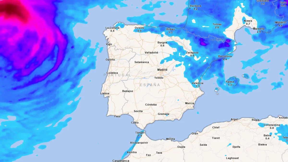 Llegan lluvias y fuertes tormentas a parte de España en las próximas horas: estas son las comunidades que tendrán avisos