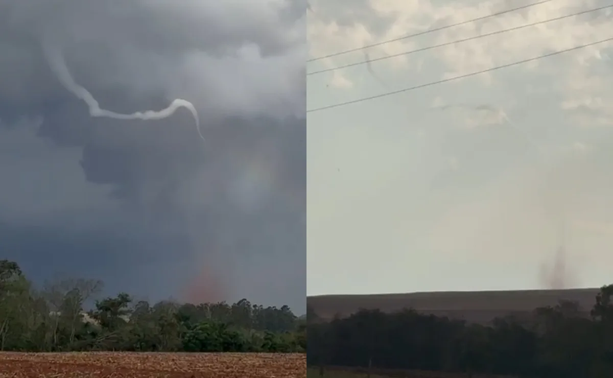 Mais um tornado! Simepar confirma passagem de fenômeno no Paraná; intensidade ainda está sendo analisada