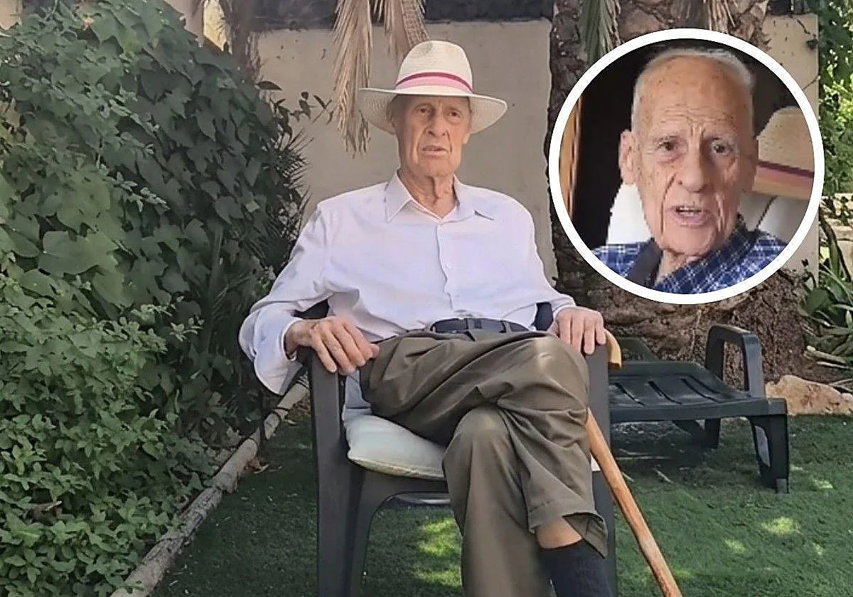 Goyo Velasco, 98 años: «A mi edad hay que estar sentado contemplando, hablando tranquilamente. No hay que hacer cosas»