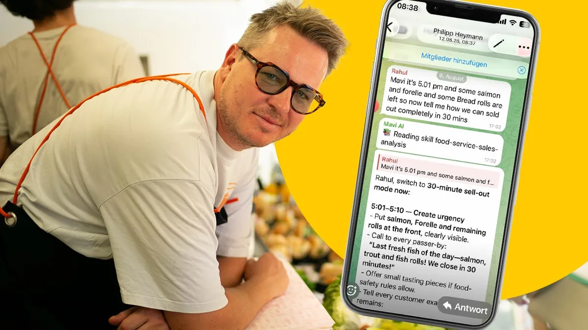Kleinunternehmer erzählt - Ohne die KI gibt’s bei mir keine Fischbrötchen