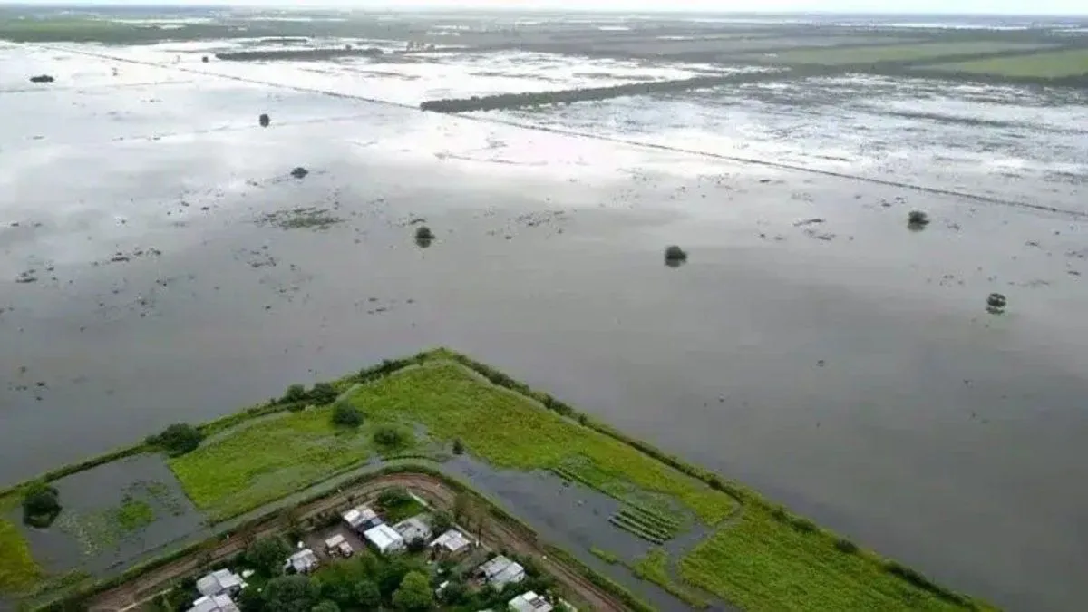 El "Súper Niño" ya impacta en la Argentina con lluvias e inundaciones en Entre Ríos y Corrientes