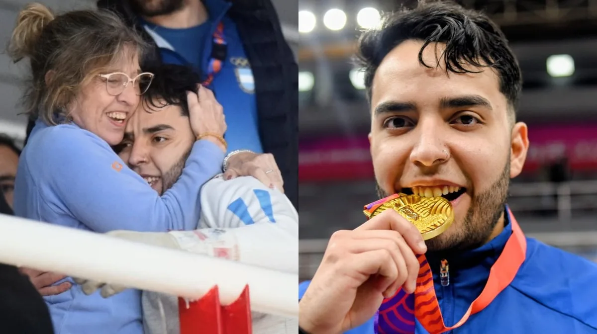 La historia de Augusto Servello, el esgrimista que ganó la medalla de oro en los Juegos Suramericanos