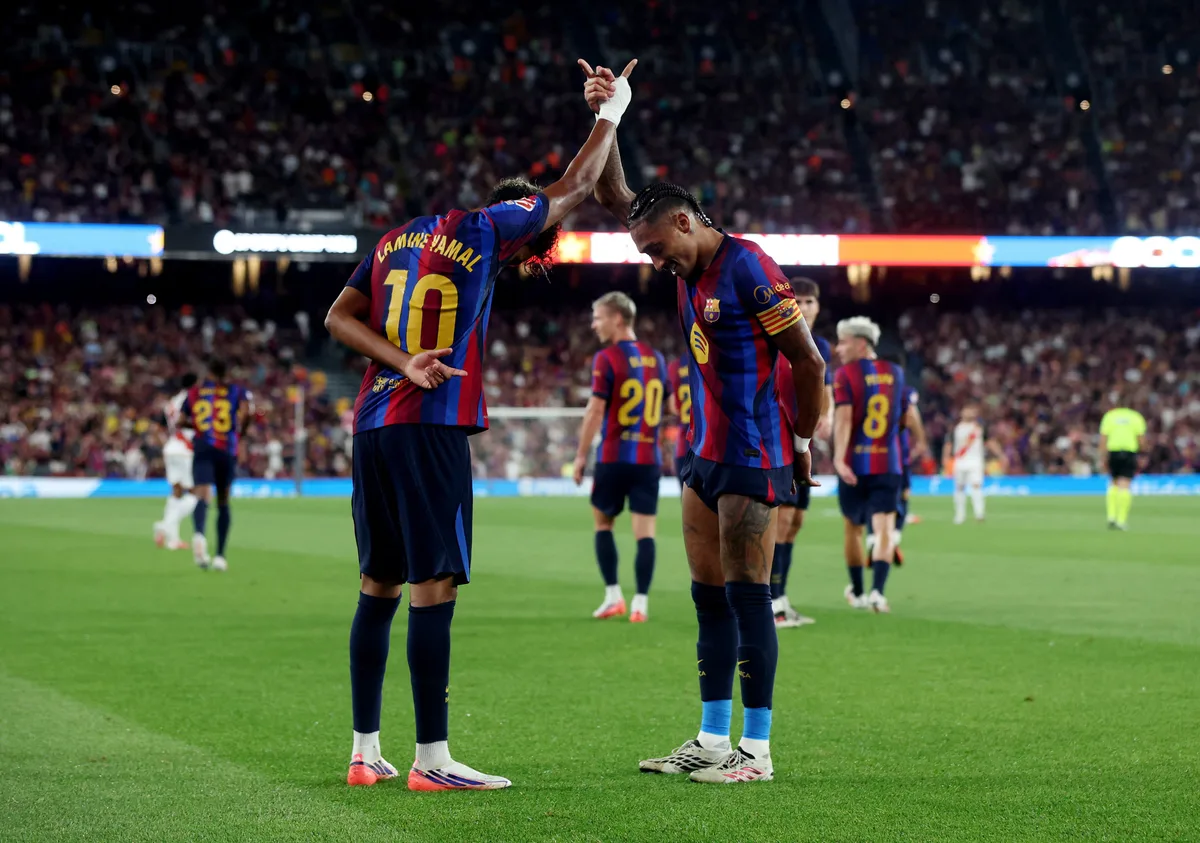 Barcelona - Rayo Vallecano hoy, en directo: LaLiga EA Sports en vivo, última hora en el Spotify Camp Nou