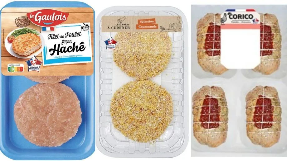 Risque d'intoxication : des barquettes de poulet de plusieurs marques rappelées partout en France