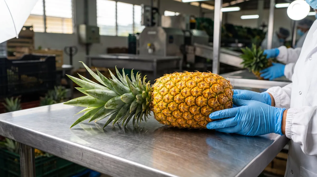 Brasil habilita la entrada de piña fresca de Costa Rica tras validar requisitos fitosanitarios