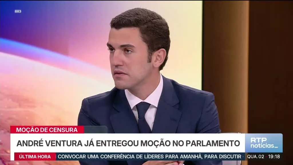 Sebastião Bugalho não percebe moção de censura e pergunta o que falta Luís Neves responder