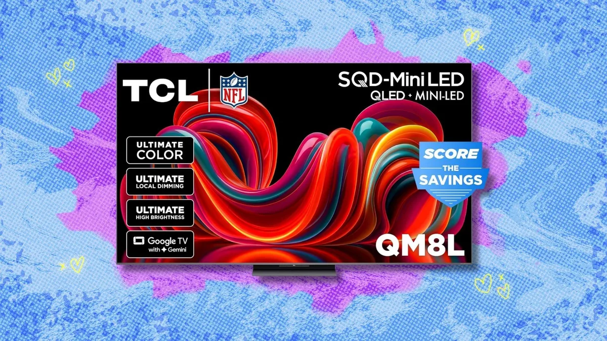 TCLs 85-inch QM8L SQD-Mini-LED QLED TV has never been cheaper — act fast to save over $1,000