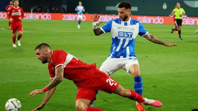 DFB-Pokal: Rostock ohne Chance: Neuer Stuttgart-Stürmer trifft dreimal