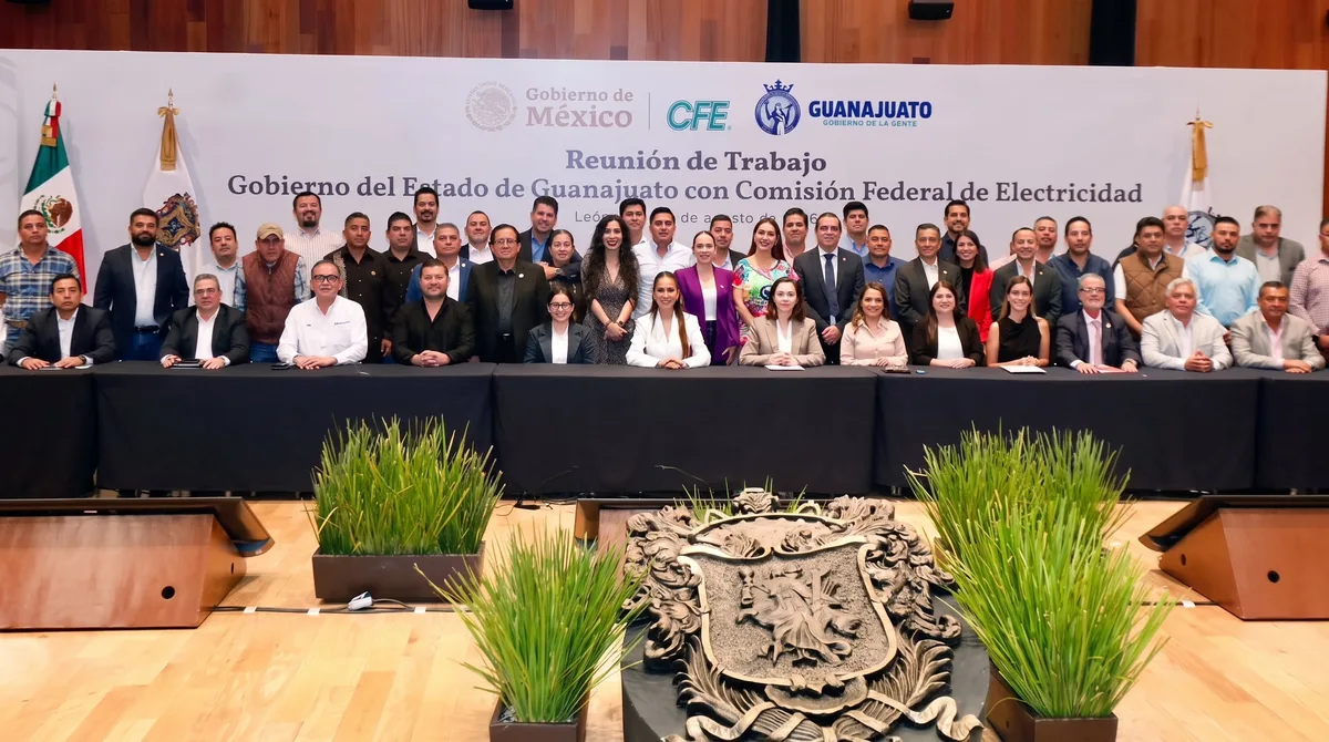 CFE y Gobierno de Guanajuato coordinan inversión de más de 13 mil millones de pesos en infraestructura eléctrica