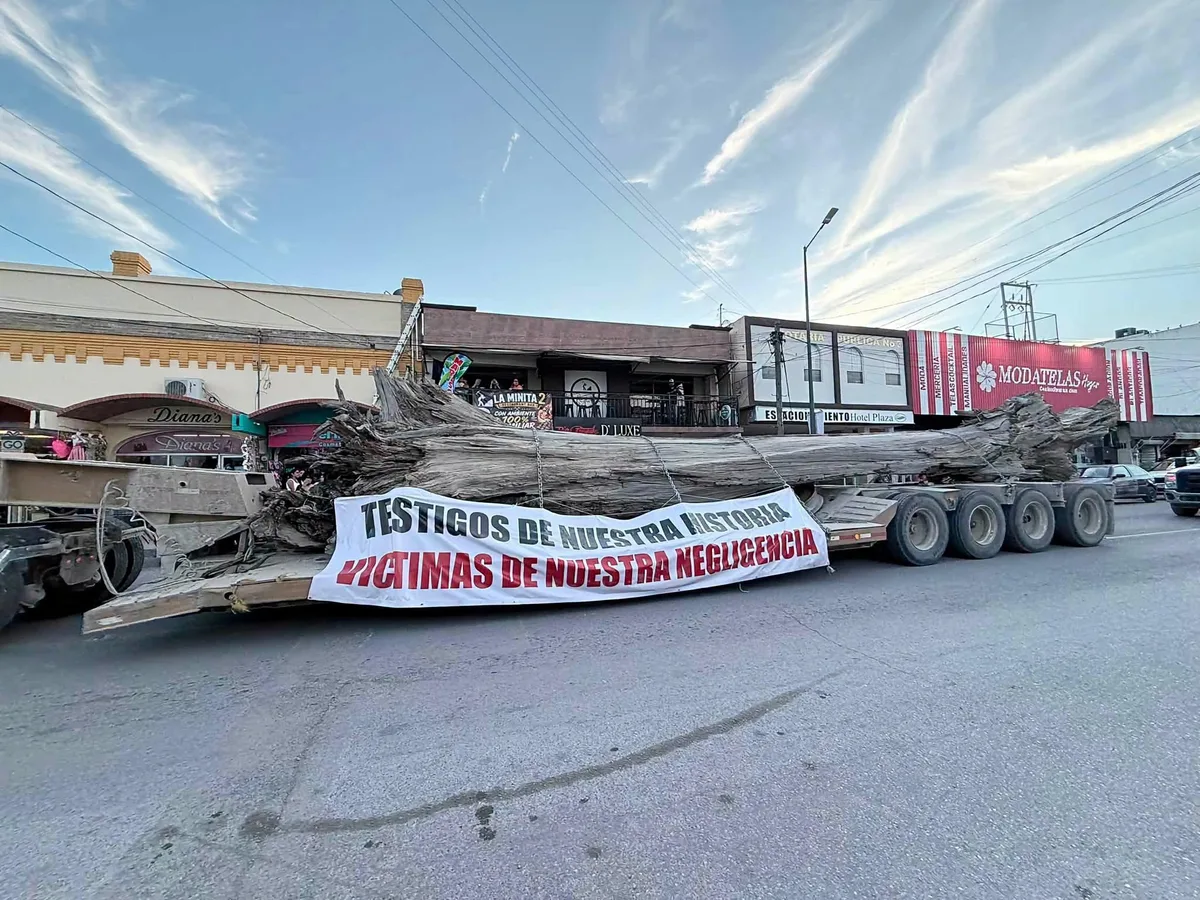 Marcha por el río Sabinas exige intervención federal; reclamo incluye la presa Venustiano Carranza, en Juárez, Coahuila
