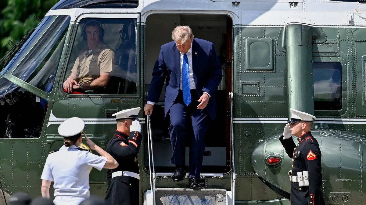 Trump’s Chopper Scare Takes an Embarrassing New Turn