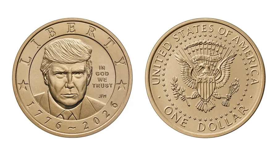 Trump coins already out of stock at US Mint