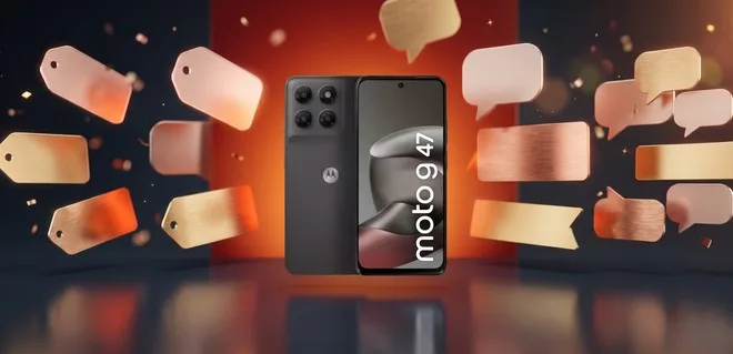 Moto G47 une construção robusta e até 256 GB com preço promocional na Shopee