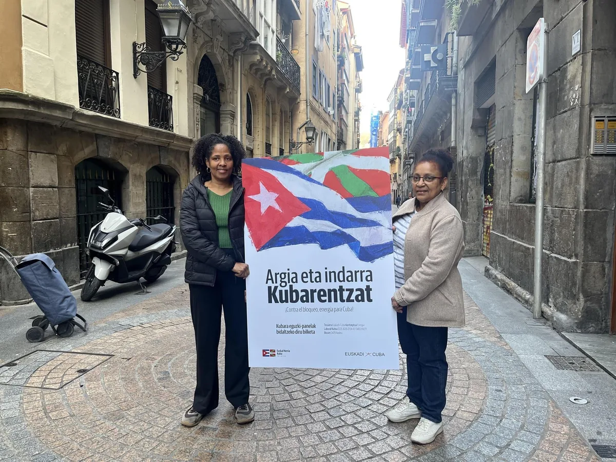 Una manifestación previa al concierto de Silvio Rodríguez denunciará el sábado en Bilbao el "asedio" de EEUU a Cuba