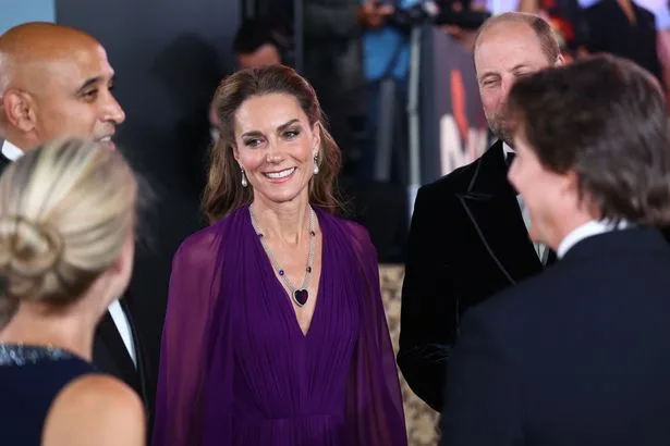 Kate Middleton dazzles as she and Prince William join Tom Cruise at glitzy film premiere