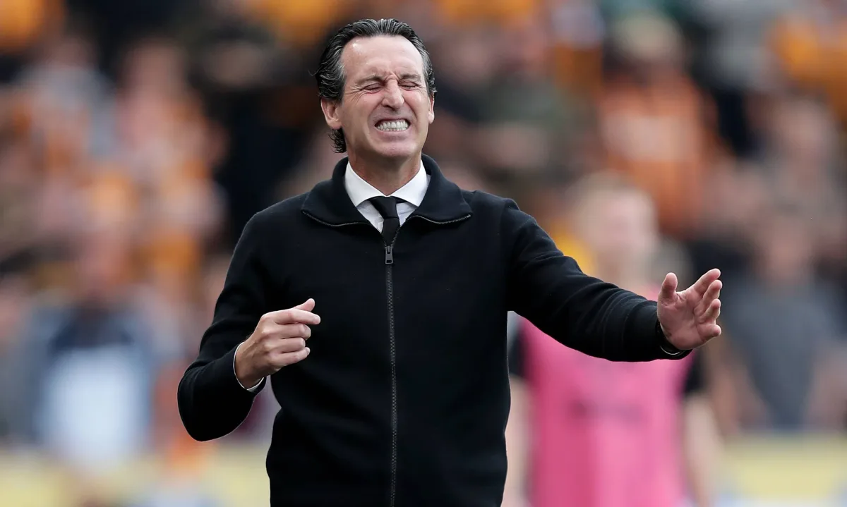 ‘Não merecíamos mais’: Unai Emery contesta arbitragem, mas faz mea culpa e admite falhas do Villa