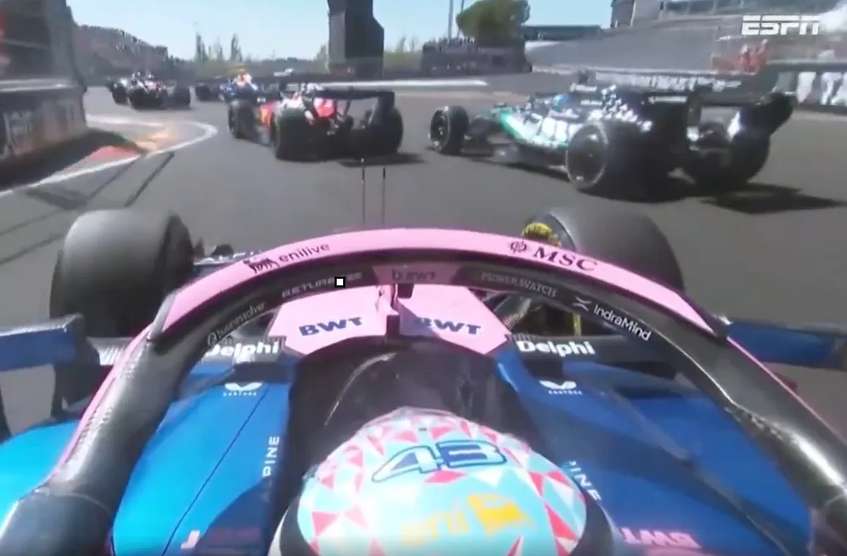 La gran largada de Franco Colapinto en el GP de España