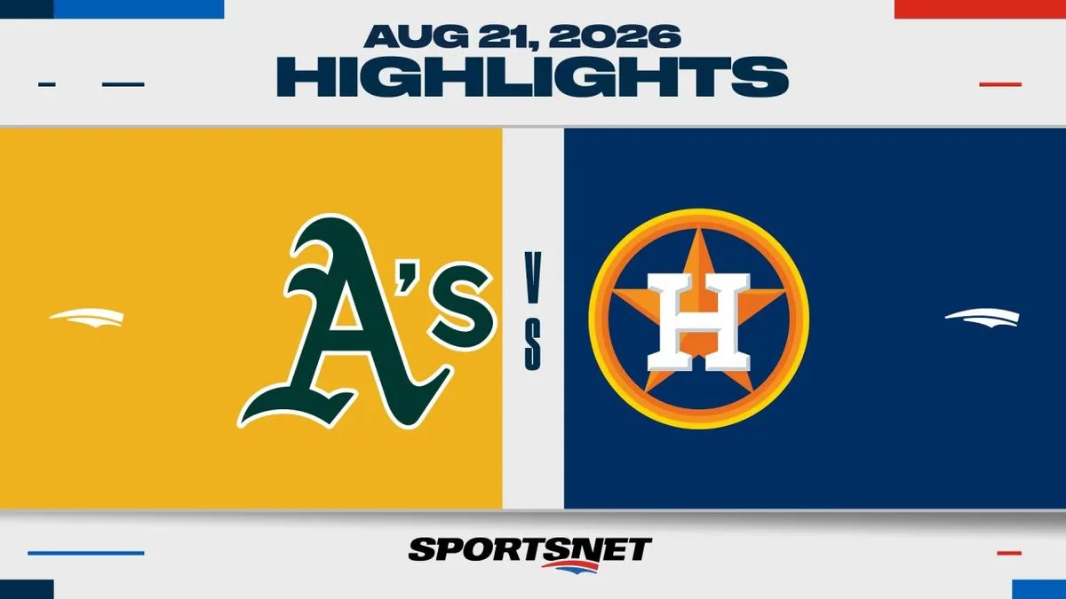 MLB Highlights: Astros 4, Athletics 0