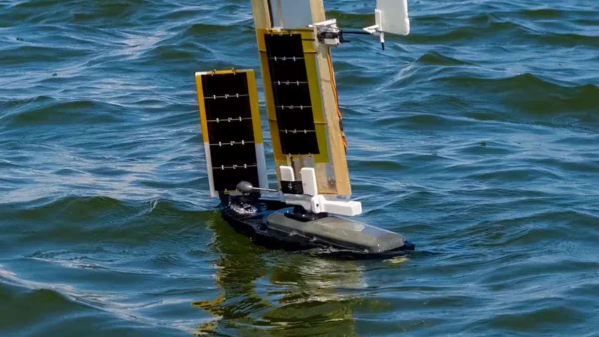 Researchers build sailboat drone prototype that can 'fly' — we think it's more like falling with style