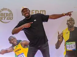 Zukünftige ahnte nichts : Sprintstar Usain Bolt hat sich verlobt