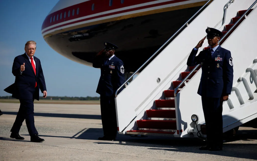 Trump heads to Alaska in a sign of how close its Senate race may be