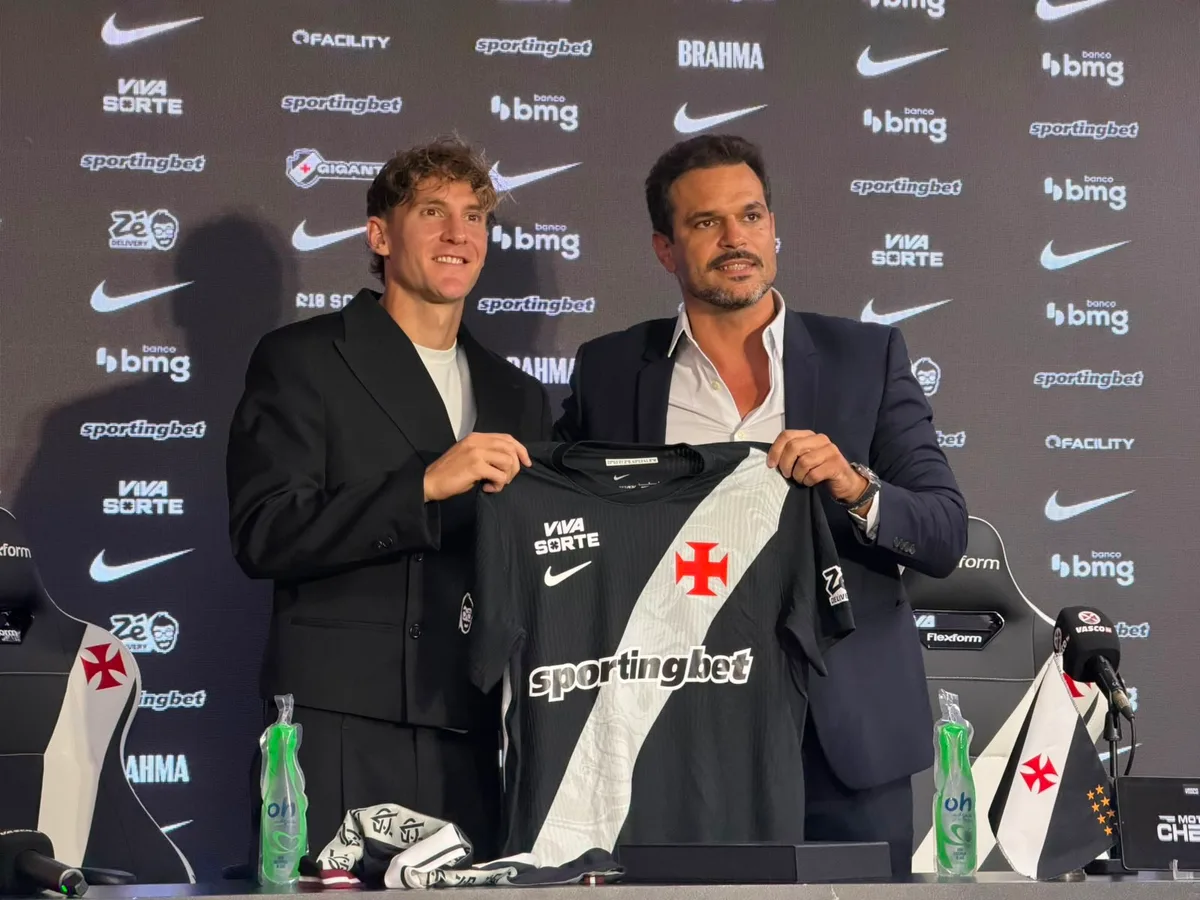 Colidio é apresentado no Vasco: "Posso jogar em qualquer lugar do ataque"