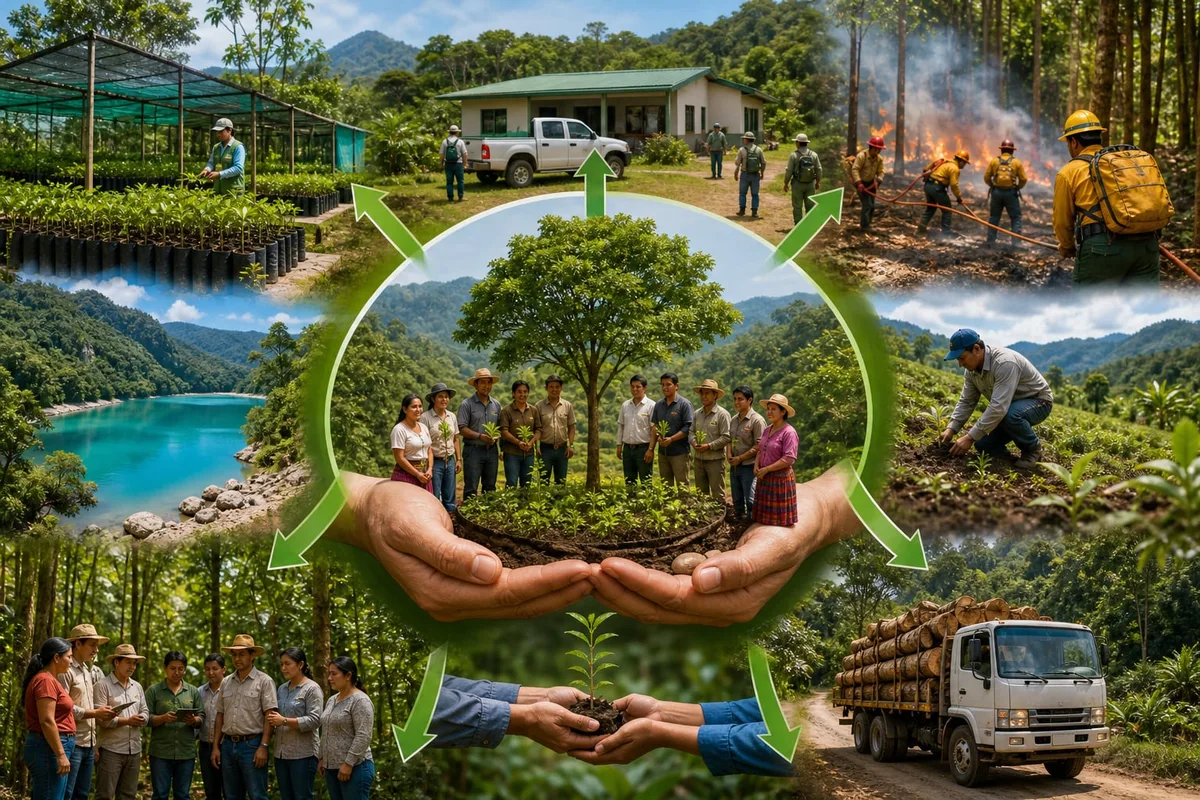El Instituto Nacional de Bosques (INAB) solicita USD 20,8 millones para ampliar los incentivos forestales y su capacidad operativa nacional