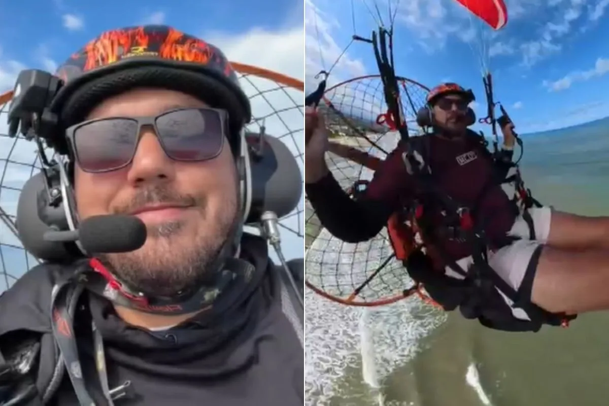 Saiba quem era o piloto que morreu em queda de paramotor provocada por linha de pipa