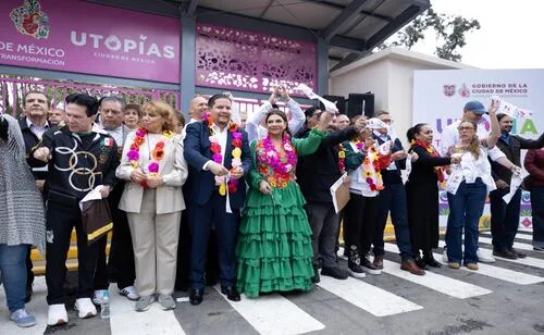 Clara Brugada inaugura la novena Utopía en Milpa Alta; invierten 180 millones de pesos en espacio gratuito