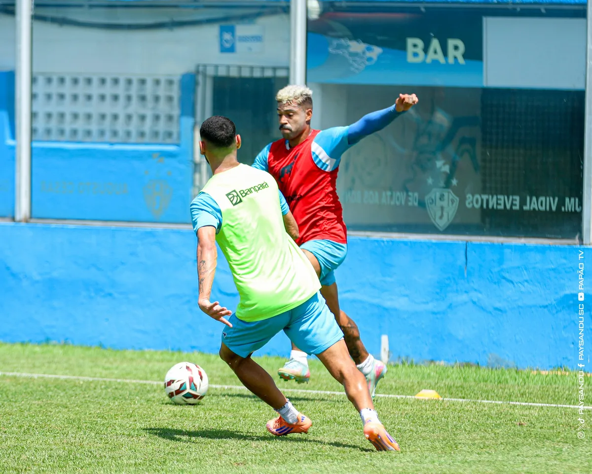 Com volta de Marcinho, Paysandu deve ter meio de campo titular contra Maringá
