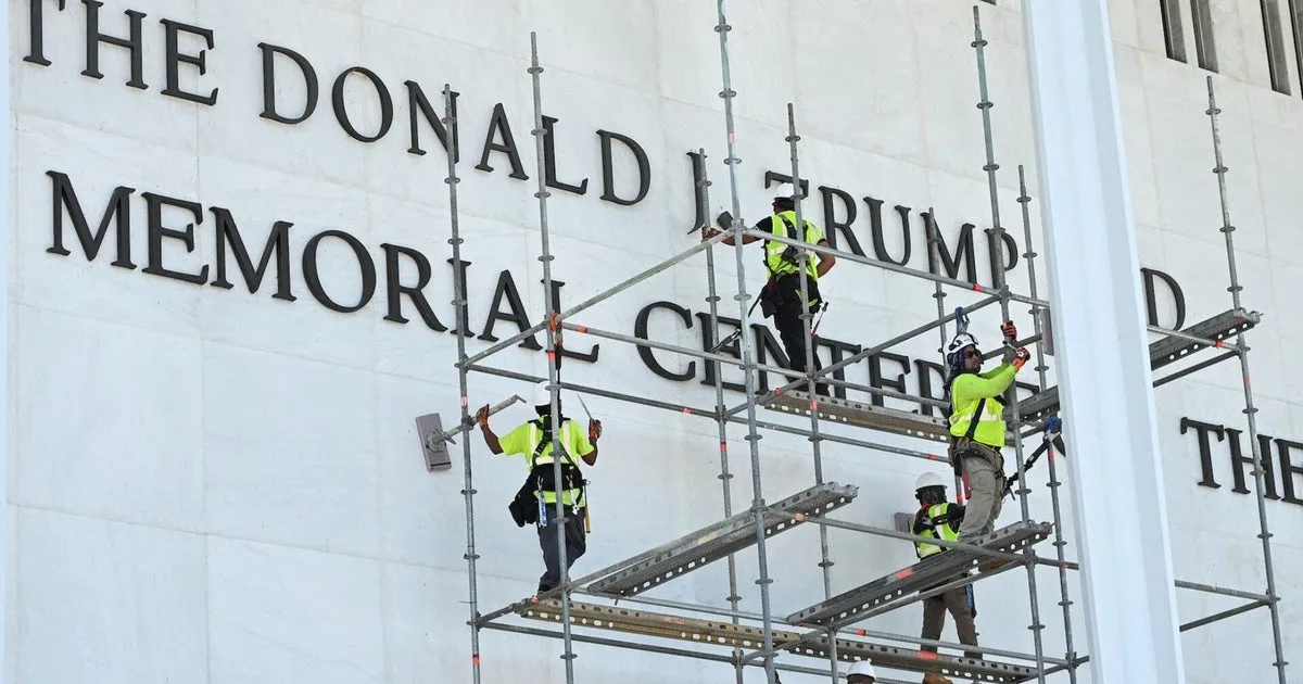 Kennedy Center board votes to restore Trump's name on building