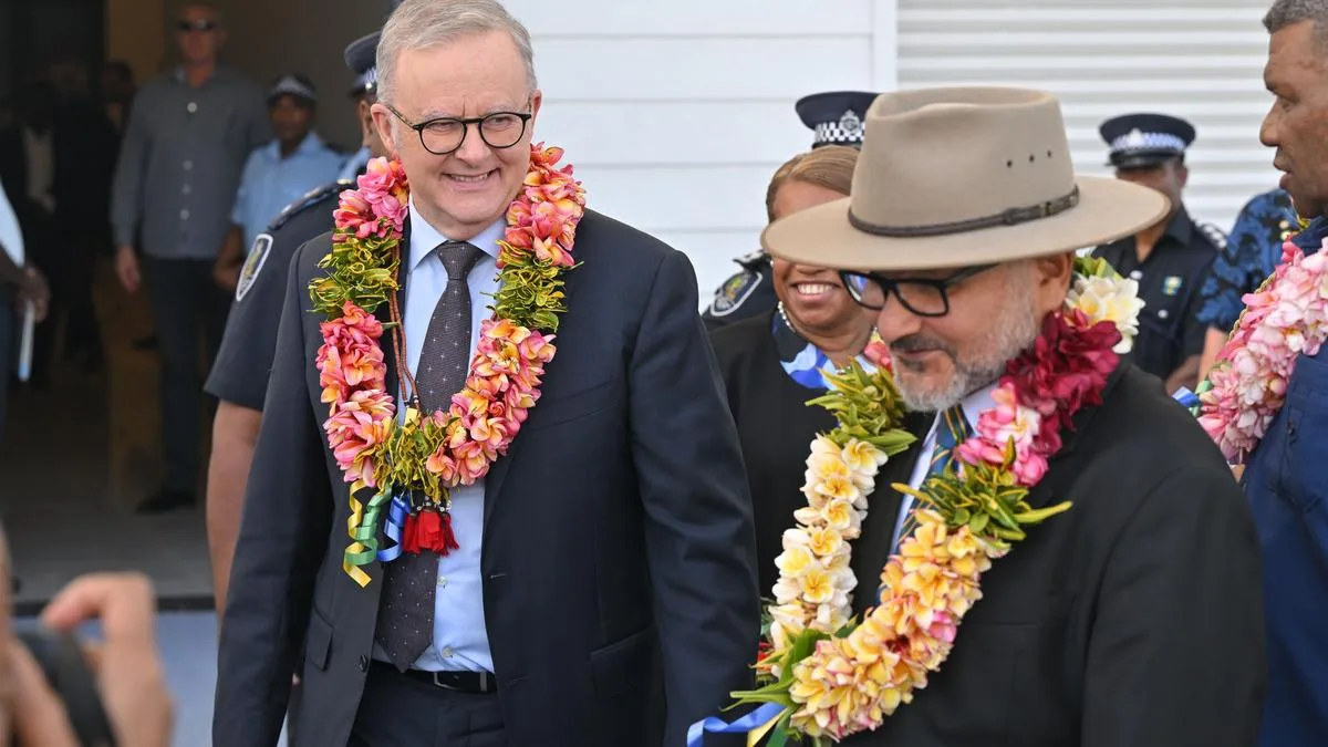 Drama unfolds at Pacific Islands Forum before Anthony Albanese arrives