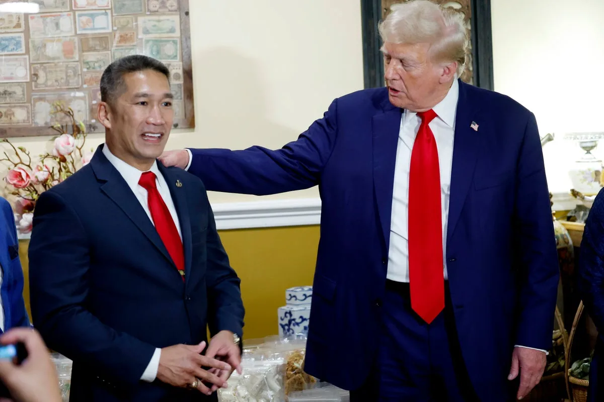 Trump tapping MAGA loyalist Hung Cao—who led JFK Jr. crash recovery—as Navy Secretary