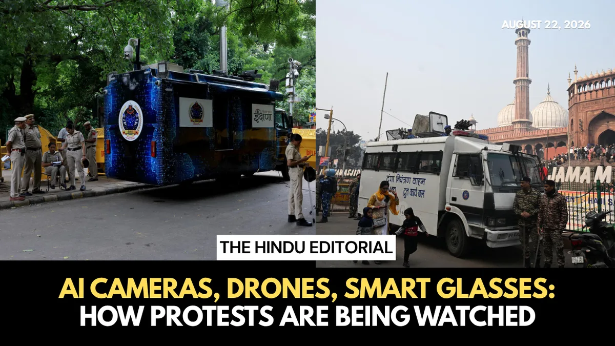 Saving faces: On protests, biometric surveillance | The Hindu Editorial
